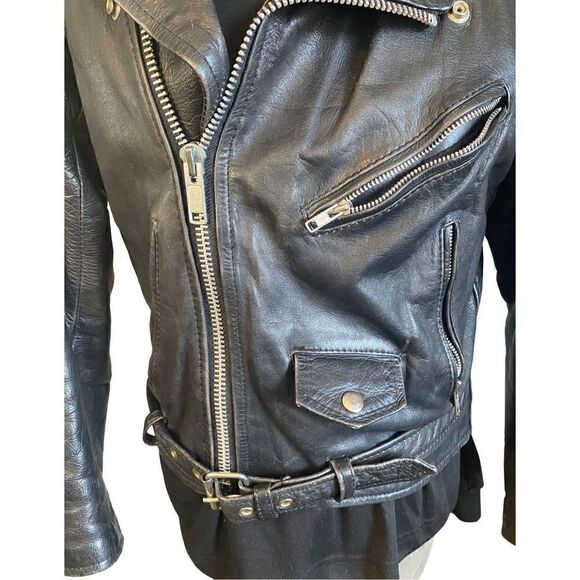 Maryland Leather motorcycle jacket Size 38 - Picture 2 of 16